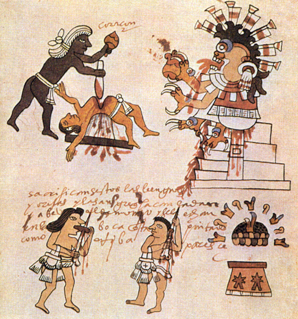 Imagen del Códice Tudela, de los primeros tiempos de la colonización